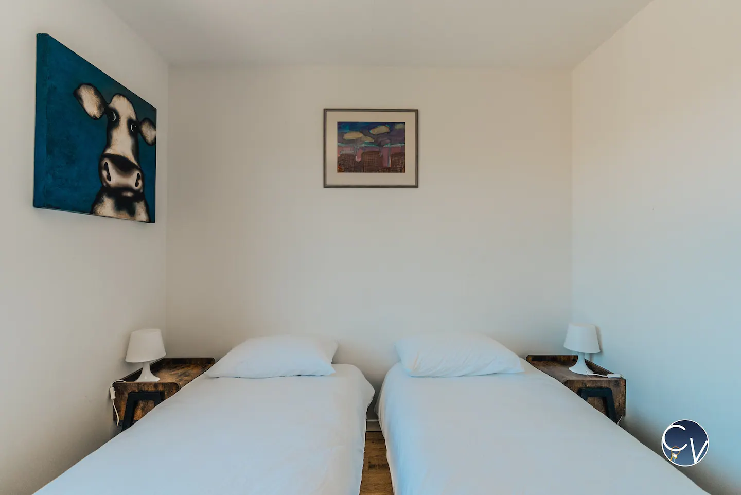 villa uzes chambre 3 lits simples location courte duree conciergerie des vallees