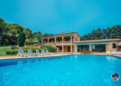 villa venejan piscine location courte duree conciergerie des vallees